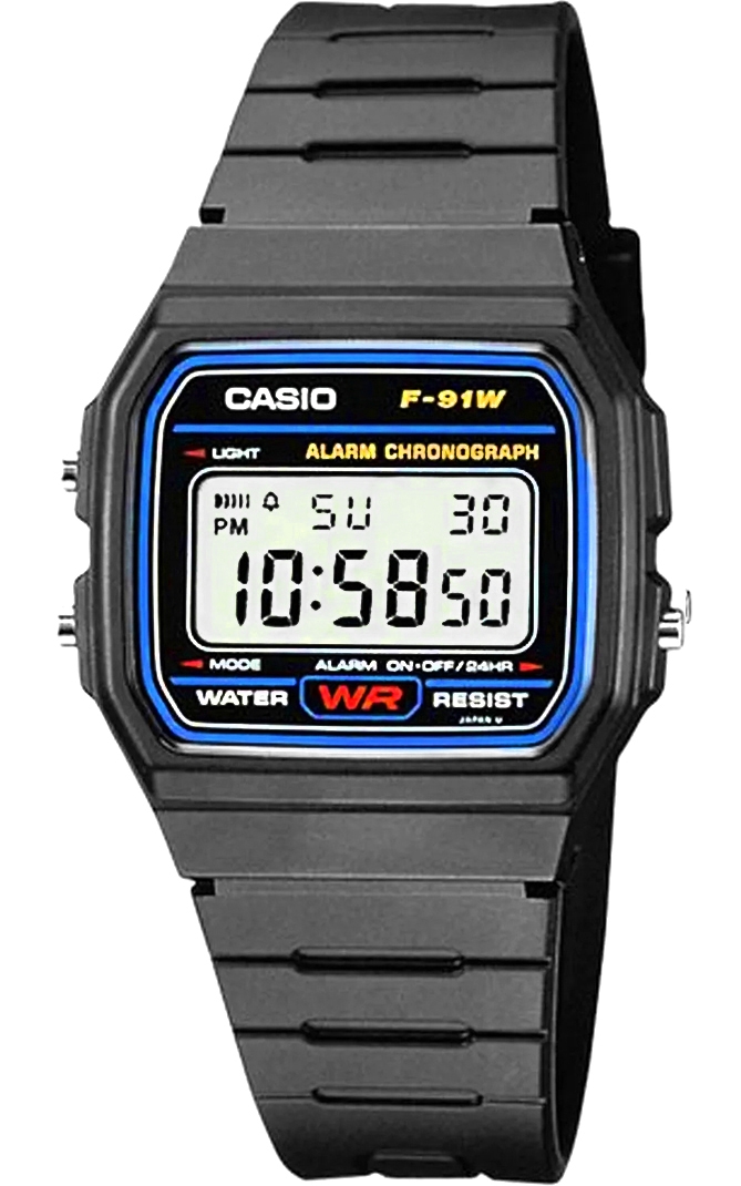 CASIO F-91W-1YER