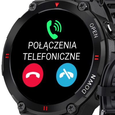Smartwatch Giewont GW430-1 – zegarek z funkcją rozmów do 300 zł