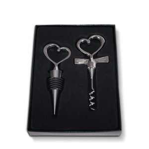 Korkociąg i zatyczka do wina -Prezent dla Młodej Pary zamiast kwiatów