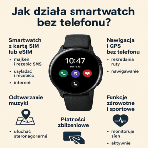 Jak działa smartwatch bez telefonu?