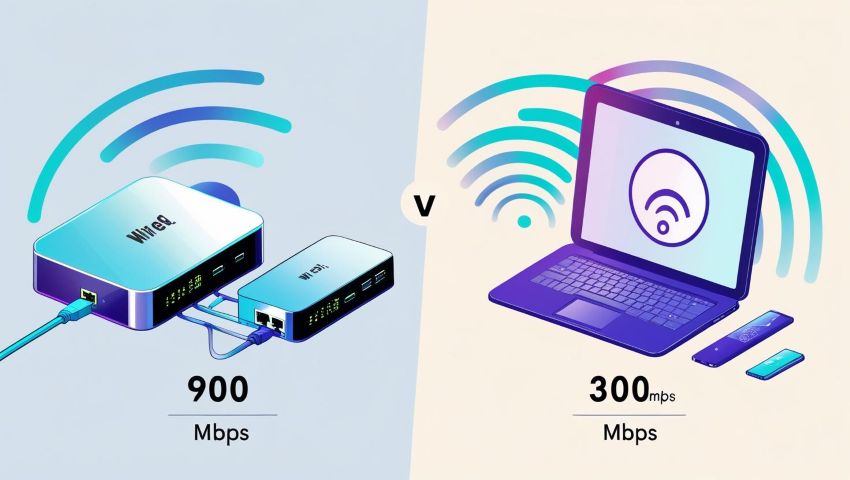 Porównanie prędkości internetu przez Wi-Fi i kabel – różnice i wskazówki.