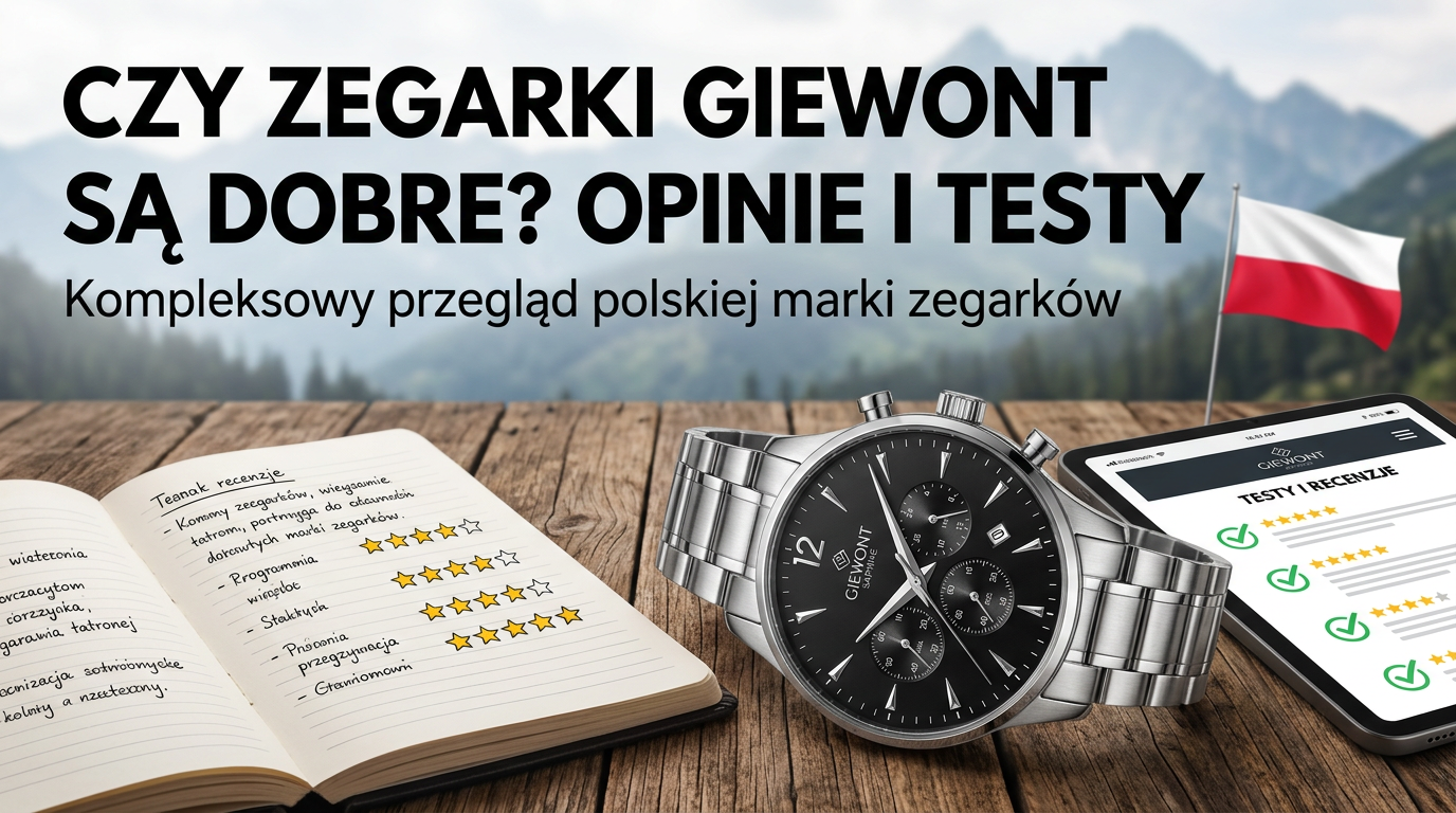 Czy zegarki Giewont są dobre - opinie i testy Polskich zegarków