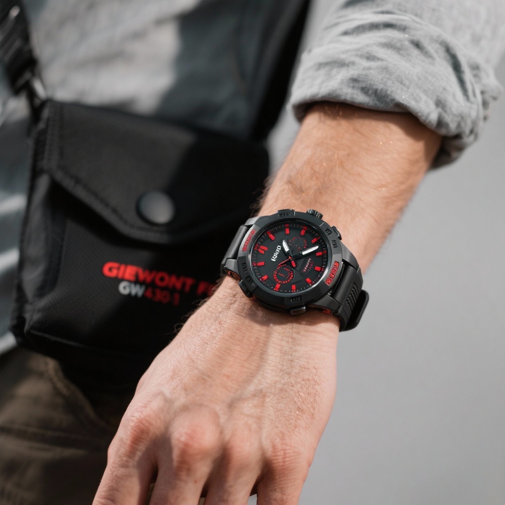 Smartwatch męski tani-Giewont Focus GW430-1