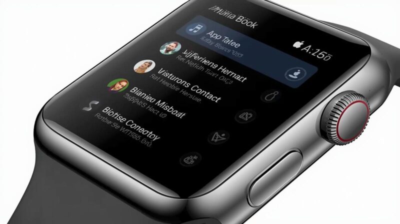 Funkcja Książka telefoniczna w zegarkach