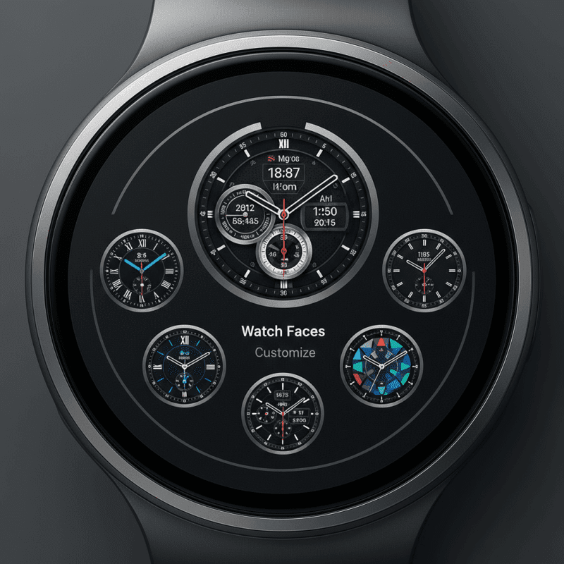 Funkcja Zmienne tarcze zegarka