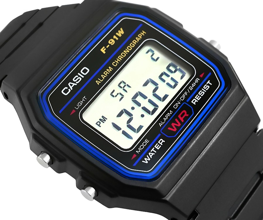 Casio F-91W, historia