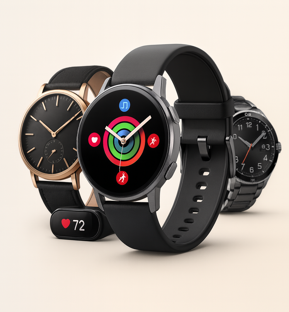 Nowoczesne smartwatche i zegarki