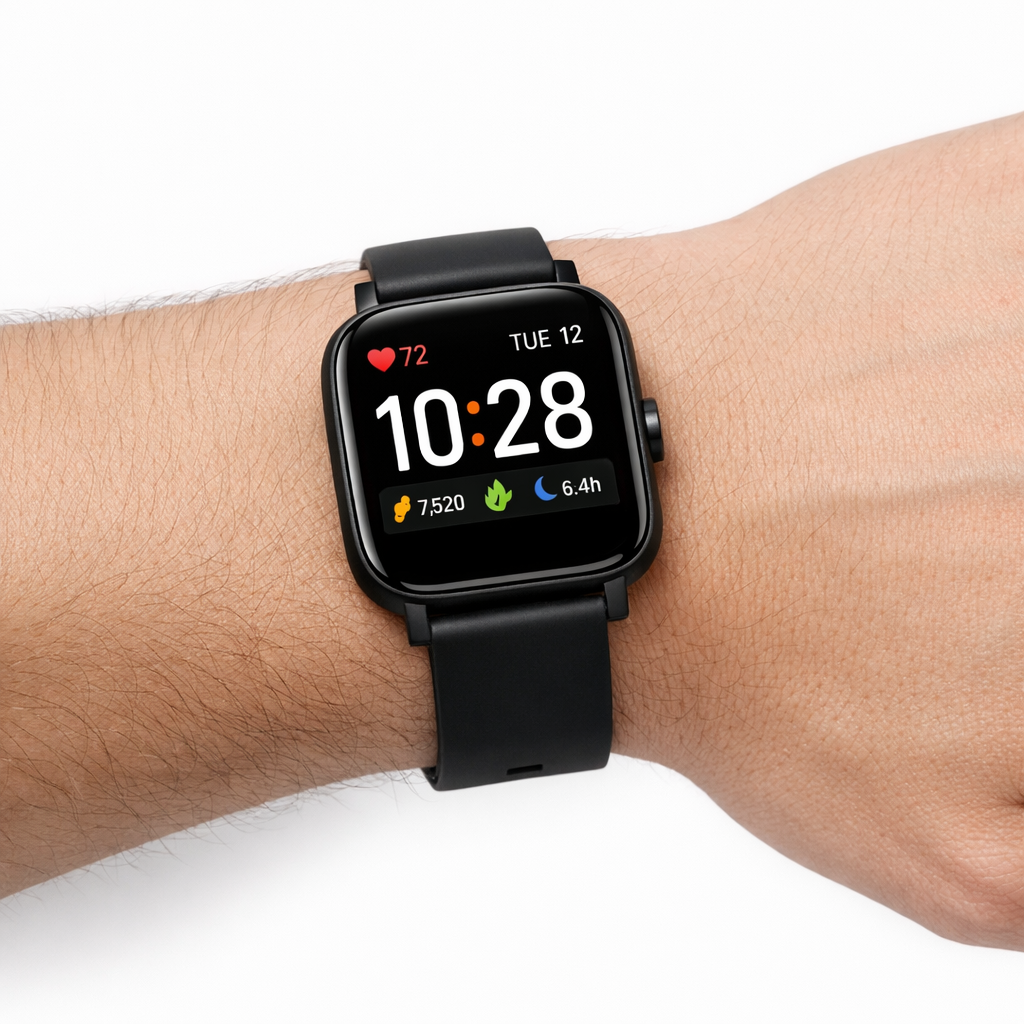 Colmi P9 – czarny - Najlepszy smartwatch do 100 zł