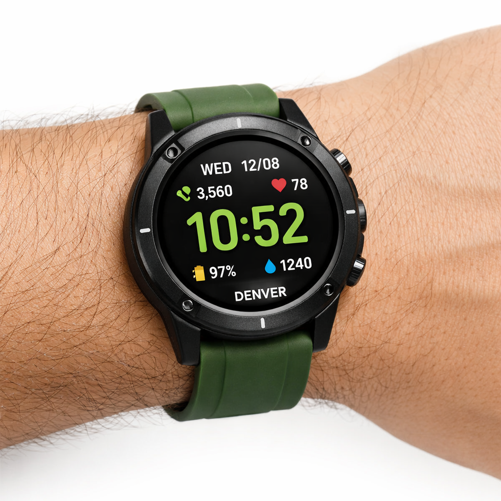 Denver SWK-120GN - smartwatch do 100 zł