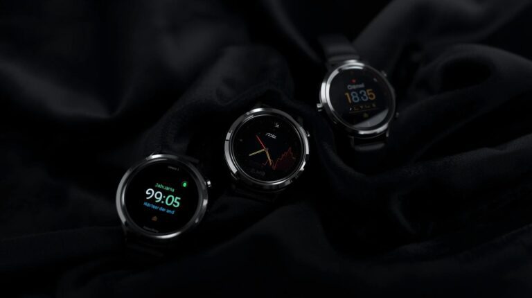 Smartwatch Xiaomi - czytelne ekrany AMOLED