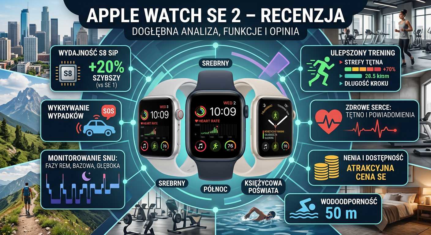 Apple Watch SE 2 - Recenzja: Inteligentny Zegarek dla Każdego? Apple Watch SE 2 – Recenzja