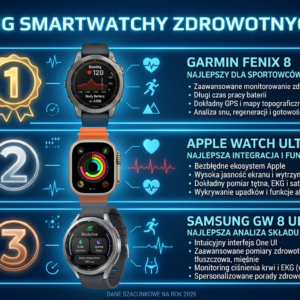 Ranking smartwatchy zdrowotnych na 2026