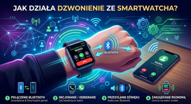 Jak działa dzwonienie ze smartwatcha