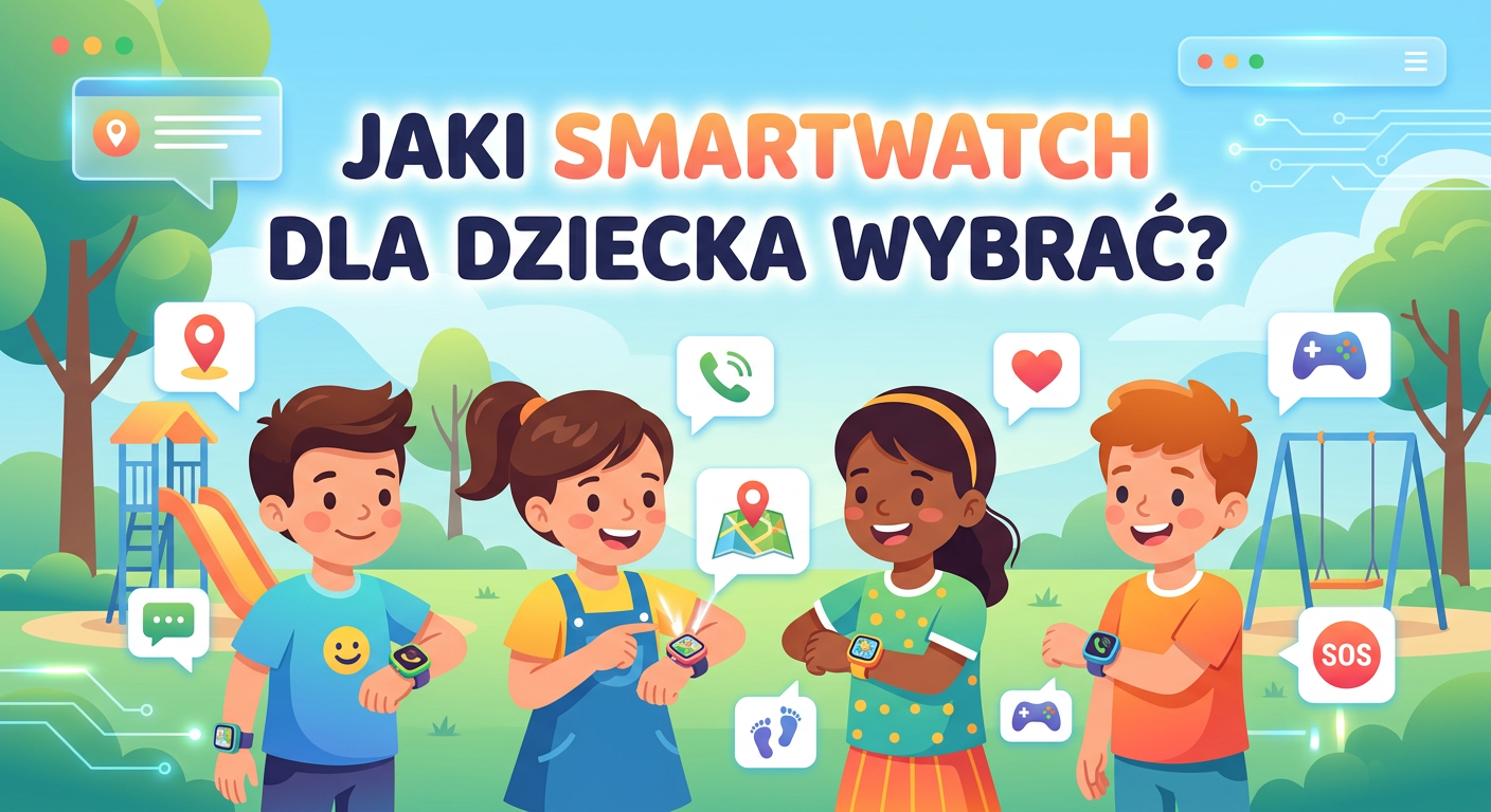 Dzieci z zegarkami na reku