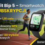 Amazfit_Bip 5 smartwatch bez subskrypcji