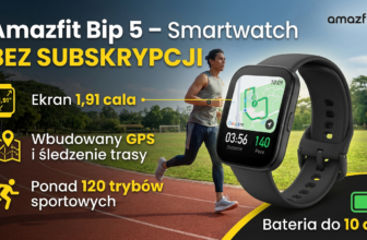 Amazfit_Bip 5 smartwatch bez subskrypcji