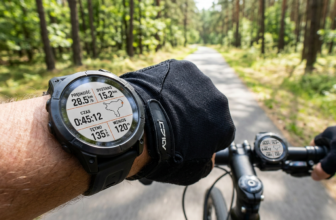 Smartwatch na rower