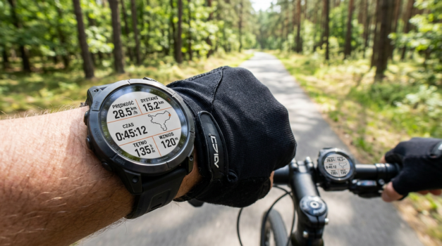 Smartwatch na rower