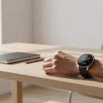 Czy warto kupić smartwatch Huawei? Kompletny przewodnik (2026) Smartwatch Huawei na nadgarstku, przedstawiony w nowoczesnym i minimalistycznym ujęciu do artykułu o tym, czy warto go kupić.