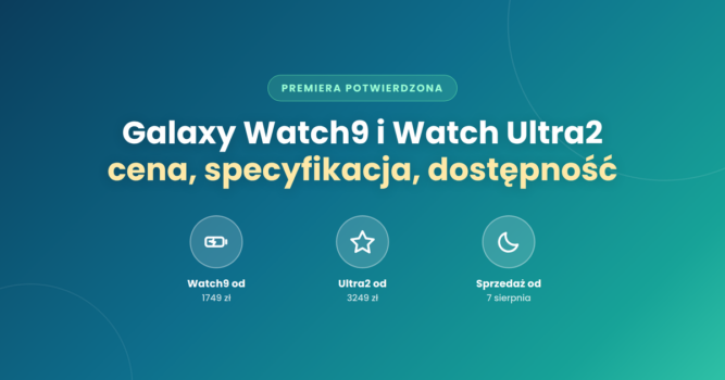 Samsung Galaxy Watch9 i Galaxy Watch Ultra2 – oficjalna premiera.