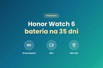 Honor Watch 6 – premiera. Nowy smartwatch z dobrą baterią