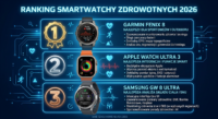 Ranking Smartwatchy Zdrowotnych 2026 – Najlepsze Modele dla Dbających o Zdrowie