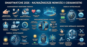Smartwatche 2026: Najważniejsze Nowości i Ciekawostki